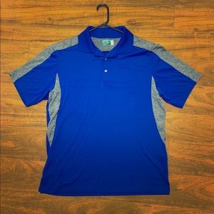 Royal Blue Ben Hogan Performance Golf Shirt